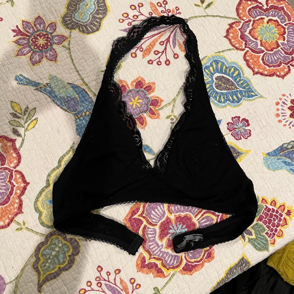 Elegant Black Lace Bralette